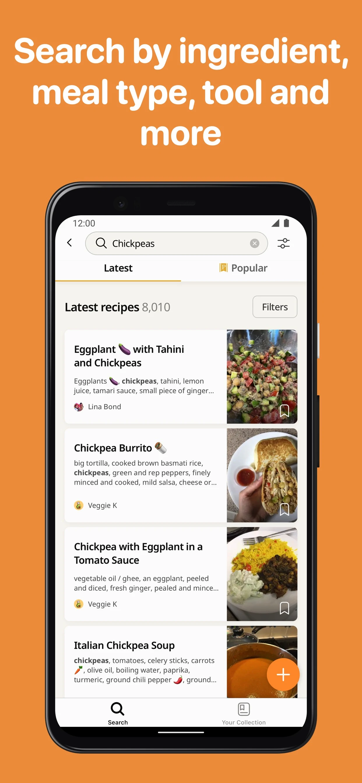 Cookpad recipes, homemade food screenshot
