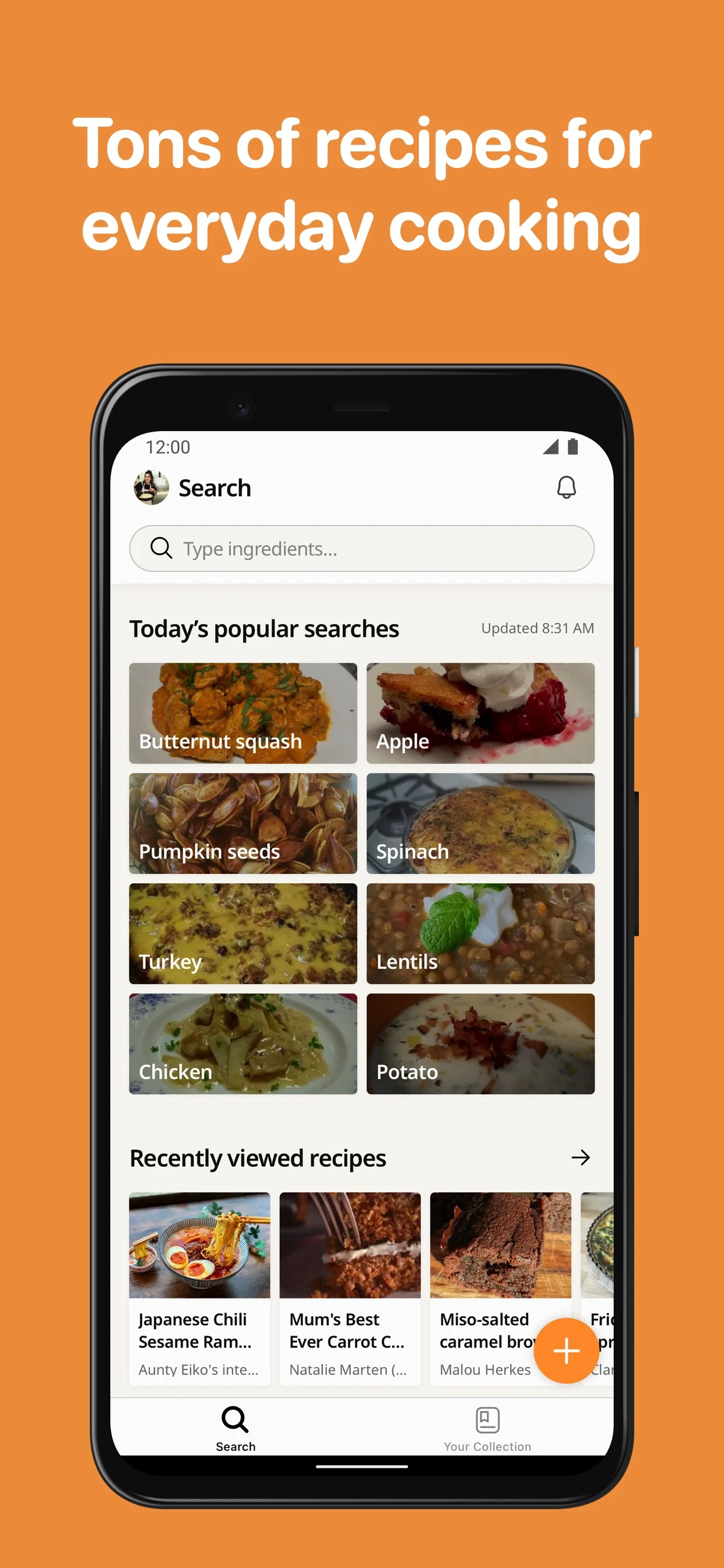 Cookpad recipes, homemade food screenshot